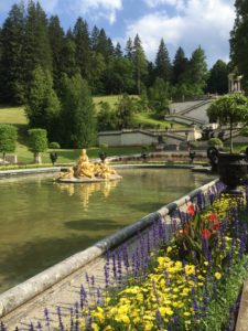 Schloßpark von Schloß Linderhof