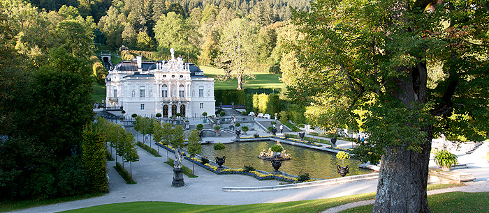 Schloss Linderhof - ein regelrechtes Schatzkästchen