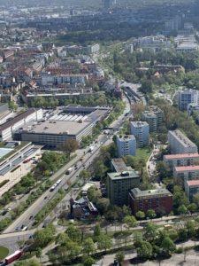 Bauwerk Ansicht Westseite Petueltunnel