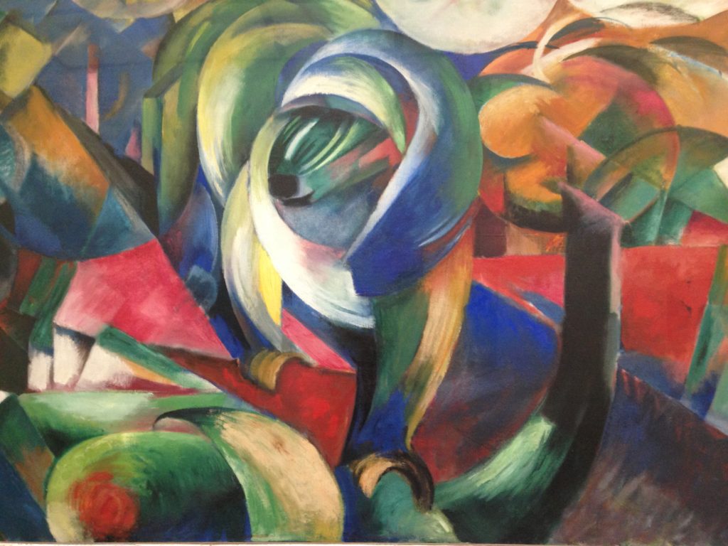 Gemälde von Franz Marc im Haus der Kunst München