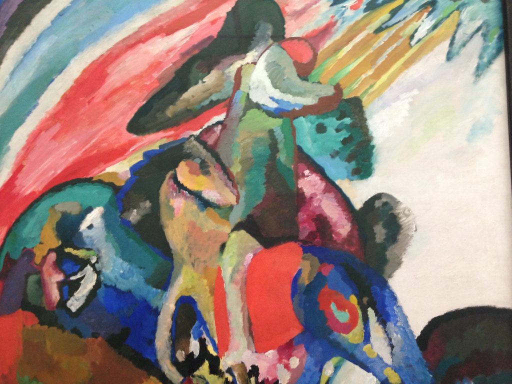 Gemälde von Wassily Kandinsky im Haus der Kunst München